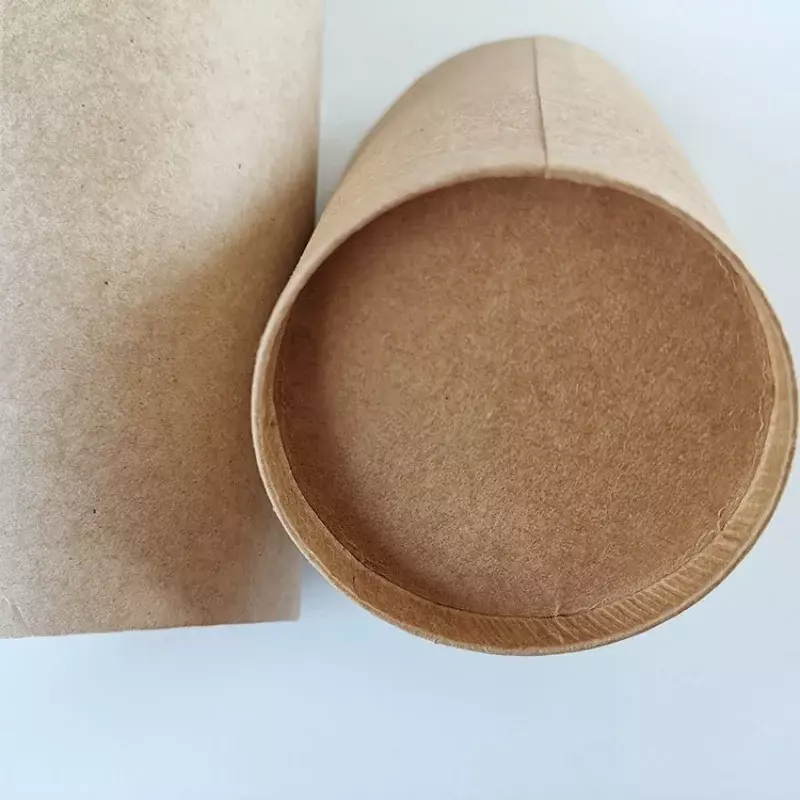Customized productDisposable Brown Kraft Paper Food Containers French Fry Holder, French Fries cup