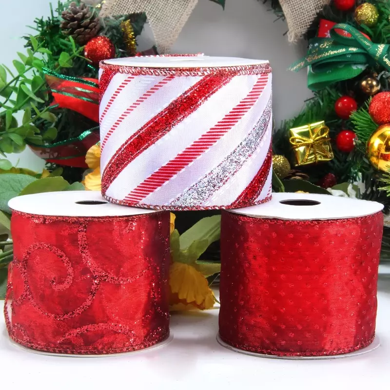 Sprinkled Onion Gold Vermicelli With Gift Wrapping Bow Trim Diy Width 63 Mm / 2.48 Inches
