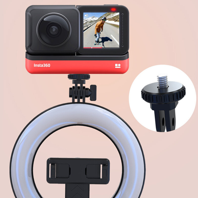 P20D Vòng Lấp Đầy Ánh Sáng Gậy Chụp Hình Selfie Stick Di Động 6 Inch Lưới Đỏ Lấp Đầy Ánh Sáng Mỏ Neo Làm Đẹp Ánh Sáng Phát Sóng Trực Tiếp Giá Đỡ