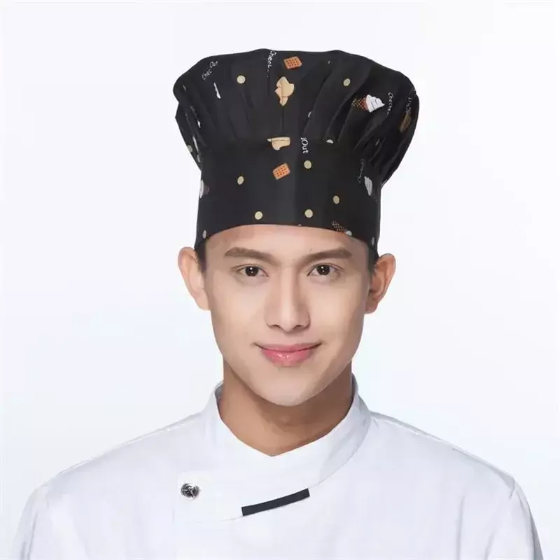 요리사 액세서리 주방 카페 요리사 모자, 조절 가능한 BBQ 버섯 케이터링, 레스토랑 서비스 웨이터, 호텔 모자