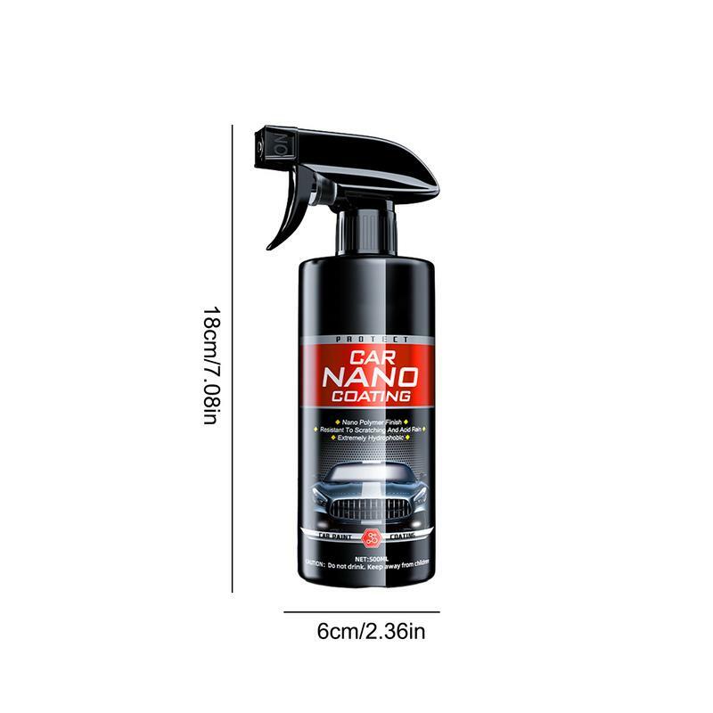 Spray de revestimento rápido de alta proteção, Nano Spray multifuncional, Agente de revestimento cerâmico para carro, Arranhão Fino Rápido