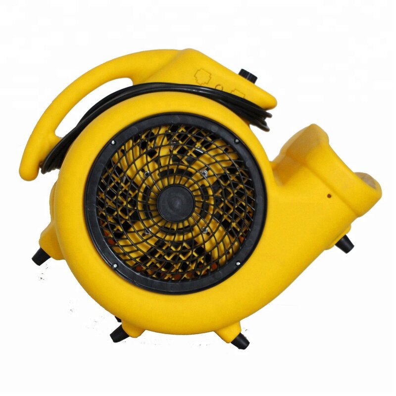 Home and Hospital drying equipment Low price 3/4 HP 3000 CFM 3 speeds air blower carpet dryer