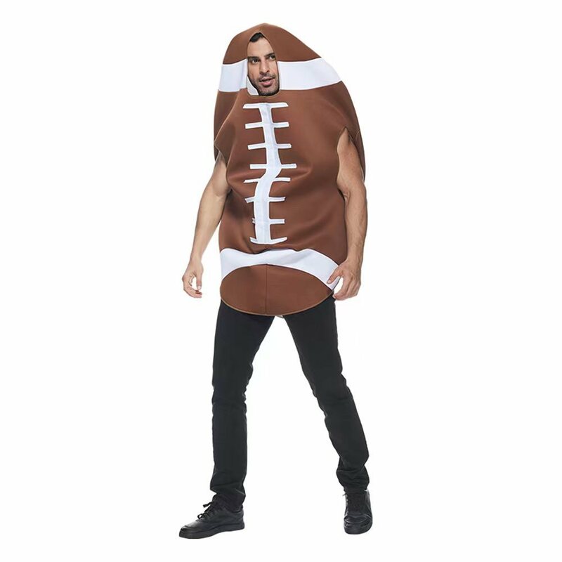 Kostiumy do zabawy w Halloween straszny futbol Cosplay sprzęt sportowy kostiumy sceniczne ubrania imprezowe