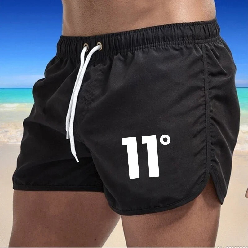 Pantalones cortos deportivos para hombre, ropa de playa de lujo, a la moda, novedad de verano, 2024