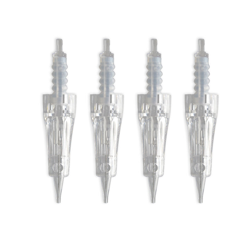 KZBOY-agujas estériles de cartucho con Clip, cuchillas de Microblading de 0,30mm de diámetro, para máquinas de maquillaje permanente