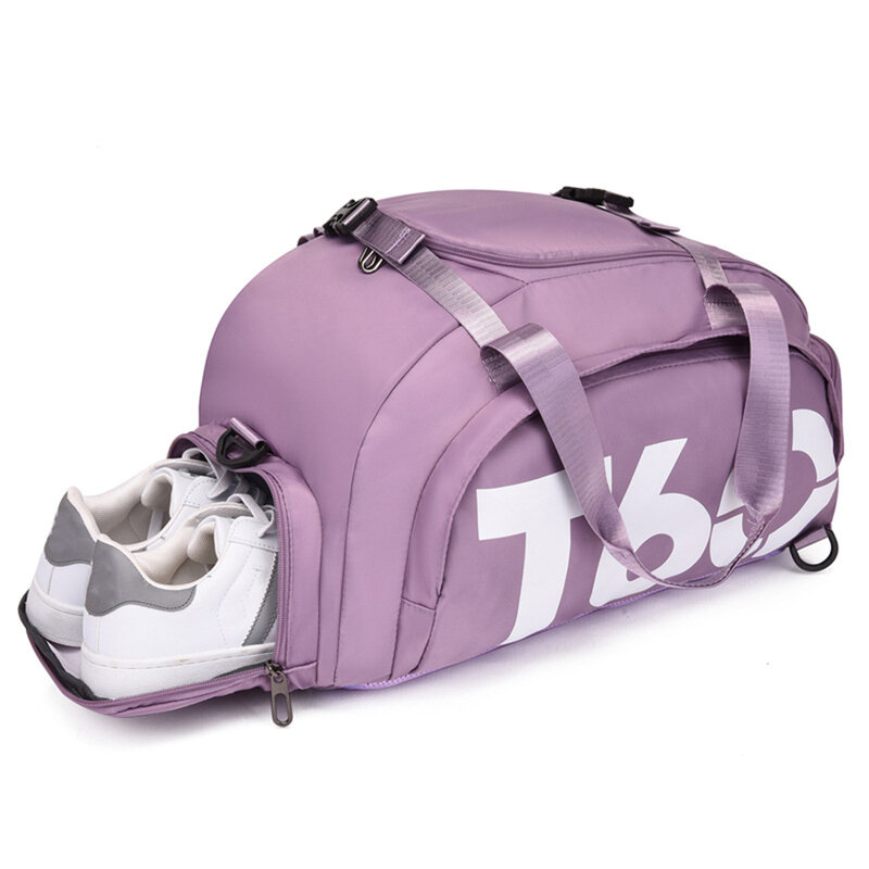 Sporttasche Fitness Rucksack Outdoor Sporttasche trocken nass Trennung große Kapazität Reisetasche zum Schwimmen Yoga für Mann Frau
