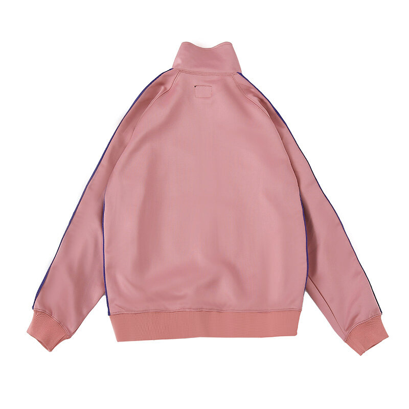 New Pink Nee dles Jacket Sweatpants Best Quality Embroidered Logo Stripe Zip Jacket Mens Womens Sweatshirt
