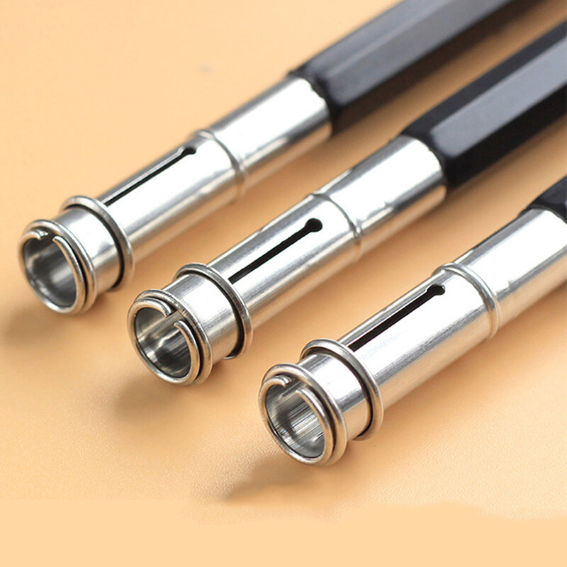 Prolunga per matita in metallo Clip per ricevitore in acciaio inossidabile supporto per matita estensibile a doppia testa regolabile