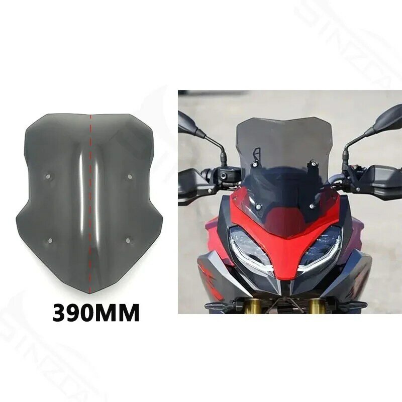 Para bmw f900xr f900 xr f 900xr 2020 2021 motocicleta windshield windscreen defletores de vento acrílico cinza