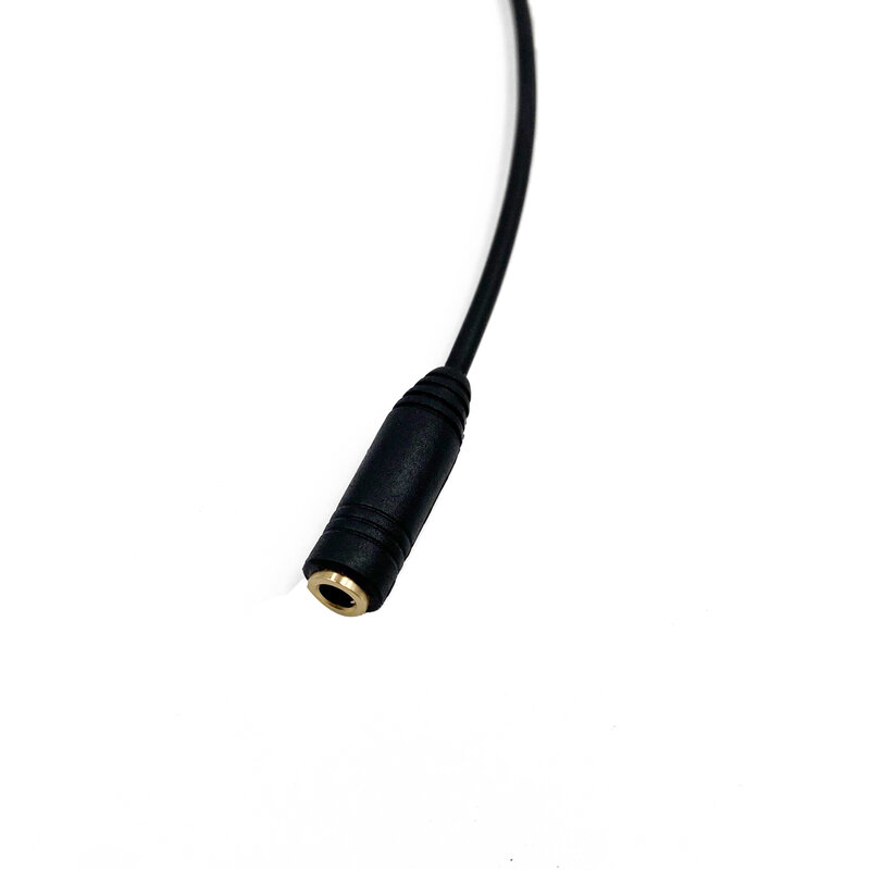Kenwood TYT용 오디오 폰 이어폰 전송 케이블, Baofeng UV5R 888S 워키토키 헤드셋 어댑터, 2 핀 K1 ~ 3.5mm 암