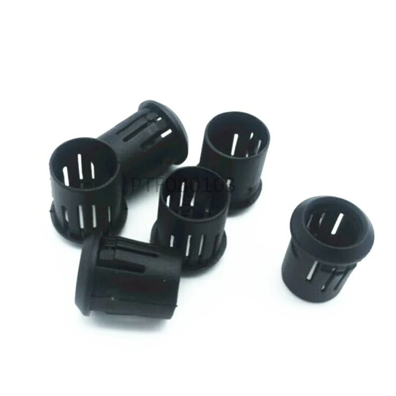 Clipe de plástico preto para suporte de copo led, 3mm 5mm 8mm 10mm, suporte de caixa de montagem