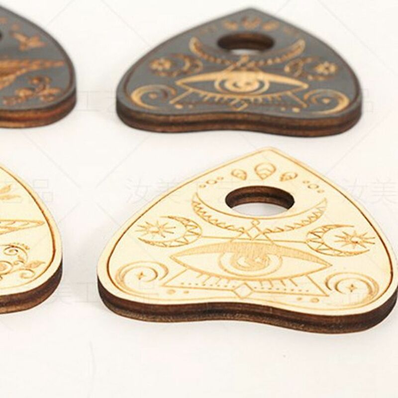 4Pcs/set Lotus-shaped Crystal Ball Holder Board Animal Pattern Wooden Carved Jewelry Display Shelf Wooden Heart-shaped Tray
