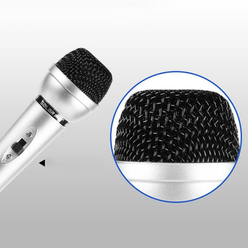 Micrófono de PC M9 para cantar, micrófono de Karaoke, Vocal, portátil, de escritorio, Universal, multifuncional para RED