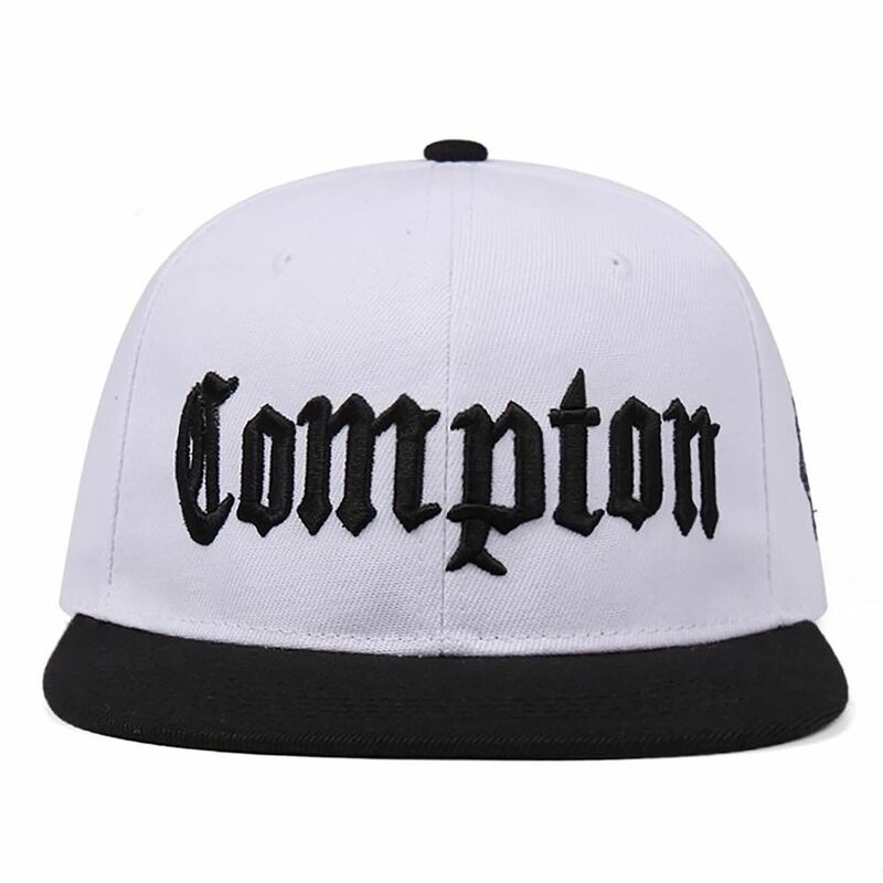 Cotton Hip Hop Cap Neutral Wide Brim Adjustable Snapback Sun Protection Flat Baseball Cap Summer