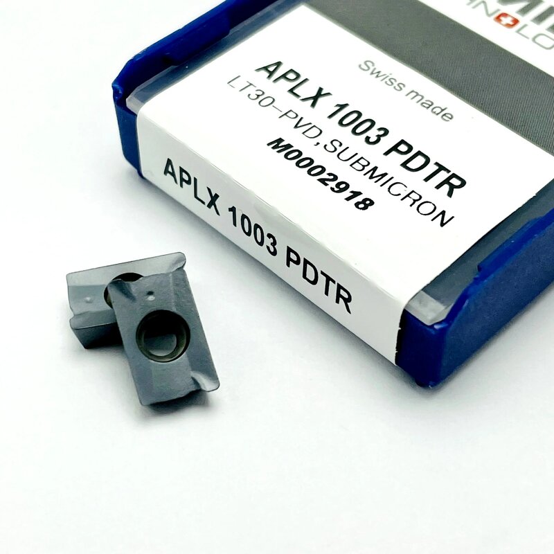 APLX1003 Pdtr LT30 Molen Draaigereedschap Hoge Kwaliteit Carbide Voor Cnc APLX1003PDTR Draaibank Frezen
