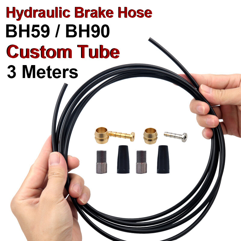 Cable de freno de disco hidráulico de 3M, manguera de freno de bicicleta BH59 BH90, juego de oliva para Shimano DEORE XT SLX XTR Series, frenos MT200 M395 M375