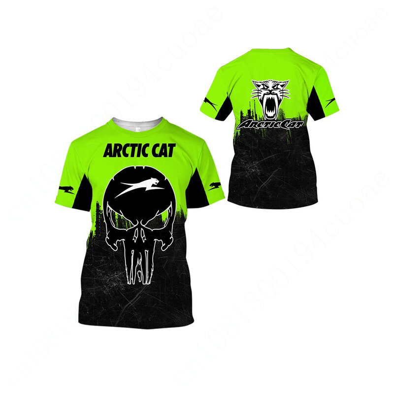 Arctic Cat T-Shirt für Männer Frauen Harajuku Kurzarm Unisex Kleidung lässig übergroße T-Shirt schnell trocknende T-Shirt Anime T-Shirts
