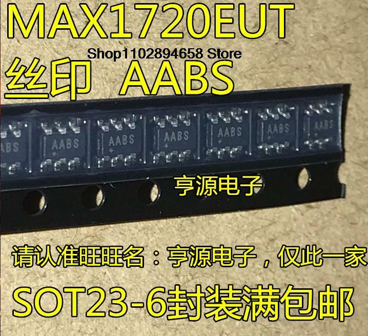 5 piezas, MAX1720EUT, SOT23-6, AABS, MAX1720
