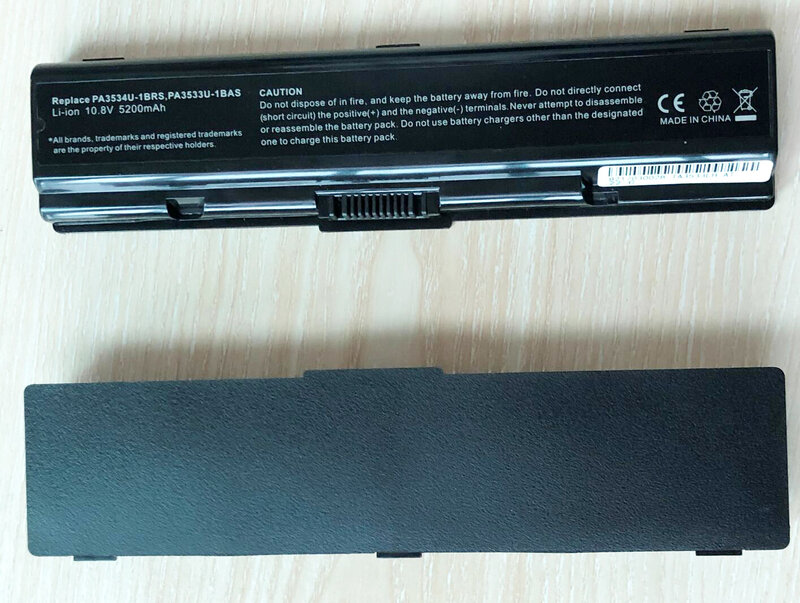 Baterai Laptop untuk Toshiba Pa3534 Pa3534u PA3534U-1BAS PA3534U-1BRS Satelit A300 A500 L200 L300 L500 L550 L555 Bateria
