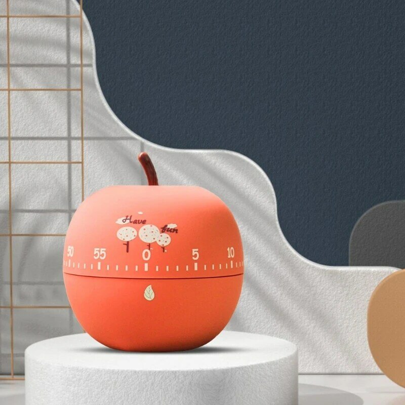 Mechaniczny timer kształcie owocu Timer zarządzania czasem dla alarmu kuchennego Dropship na biurku domowym