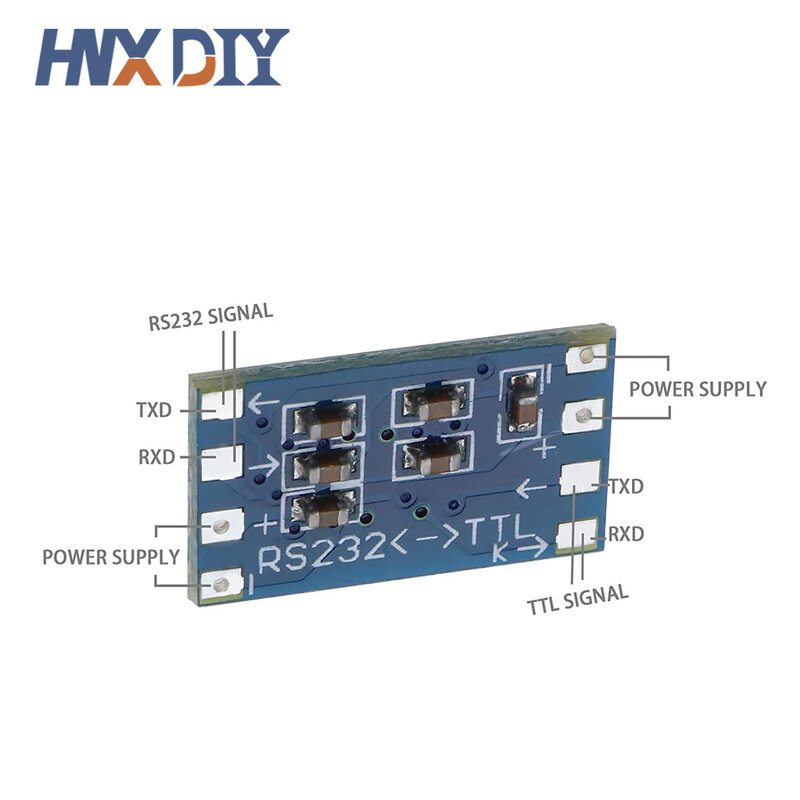 1-10 sztuk portu szeregowego Mini RS232 do TTL konwerter moduł adaptera pokładzie MAX3232 115200bps DC 3-5V dla Arduino