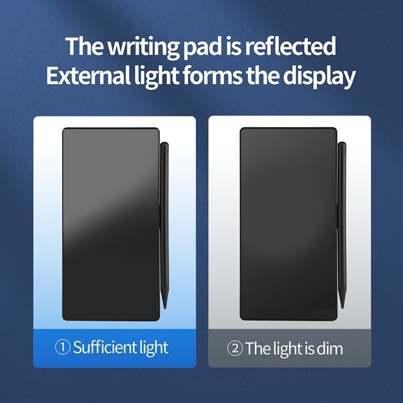 Superfine Handwriting LCD Escrita Tablet, Notepads Eletrônicos, Prancheta, Educacional, Tela Cheia, 6.5"