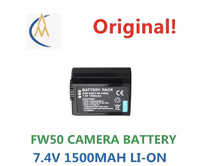 Np-fw50 camera battery fw50 battery is suitable for Sony nex-5n micro single camera battery to stand by and take more photos for