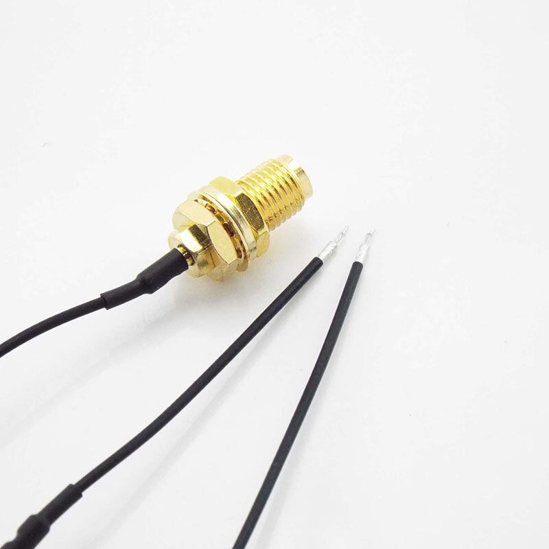 SMA Female to uFL/u.FL/IPX/IPEX UFL to SMA Female Connector Cable RG 1.13 Antenna RF Cable Assembly RP-SMA-K h J17