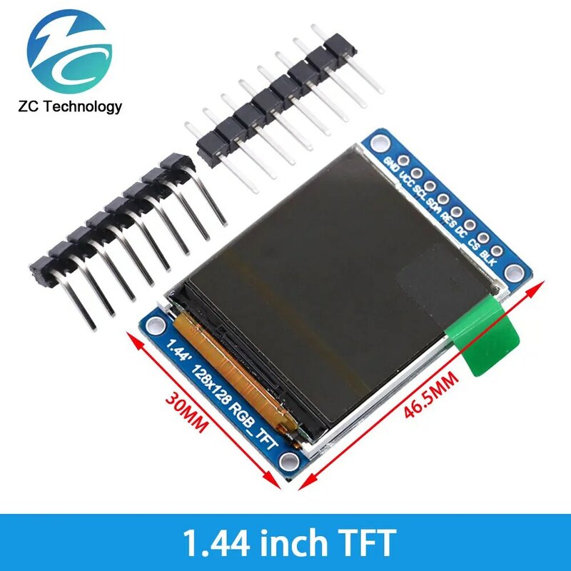 Écran LCD IPS 7P éventuelles I HD 65K, technologie ST7735/ST7789, lecteur IC 80x0.96, 1.3x1.44 (non OLED), 1.8, 160, 240, 240 pouces
