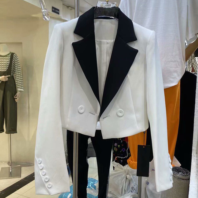 Blazers Internet Famous Short Jacket Women's Suit 2024 Spring Autumn New Design Sense Versatile Top