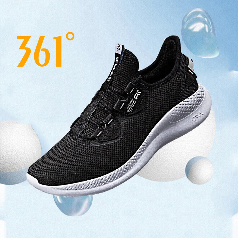 361 градусов NFO одна педаль Мужская Спортивная обувь для бега дышащая технология сетка амортизирующие легкие кроссовки с отскоком 672112246