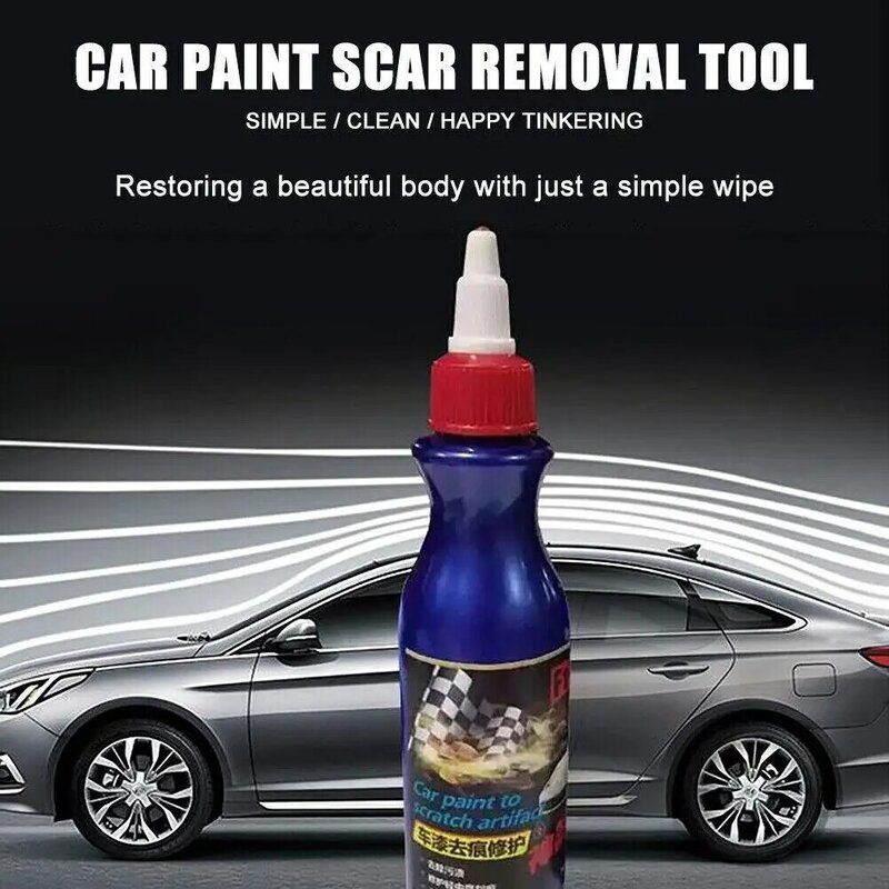 Car Scratch Removal Solution, Agente de reparo anti-riscos, Detailing Care Paint, Acessórios automotivos, Poli D8W0, 100ml