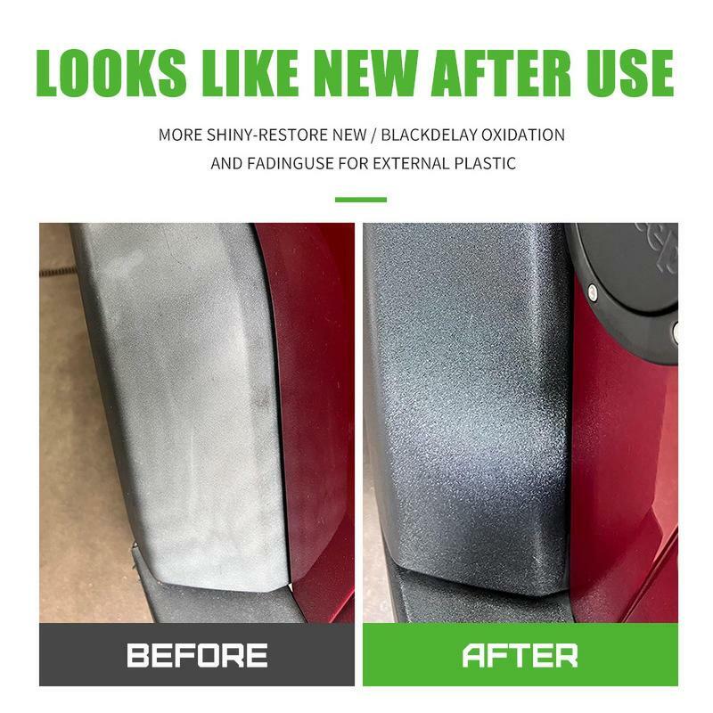 Car Plastic Restorer Automotive Refreshing Back To Black gloss Car Revitalizing Coating Agent auto Detailing Cleaning Supplies