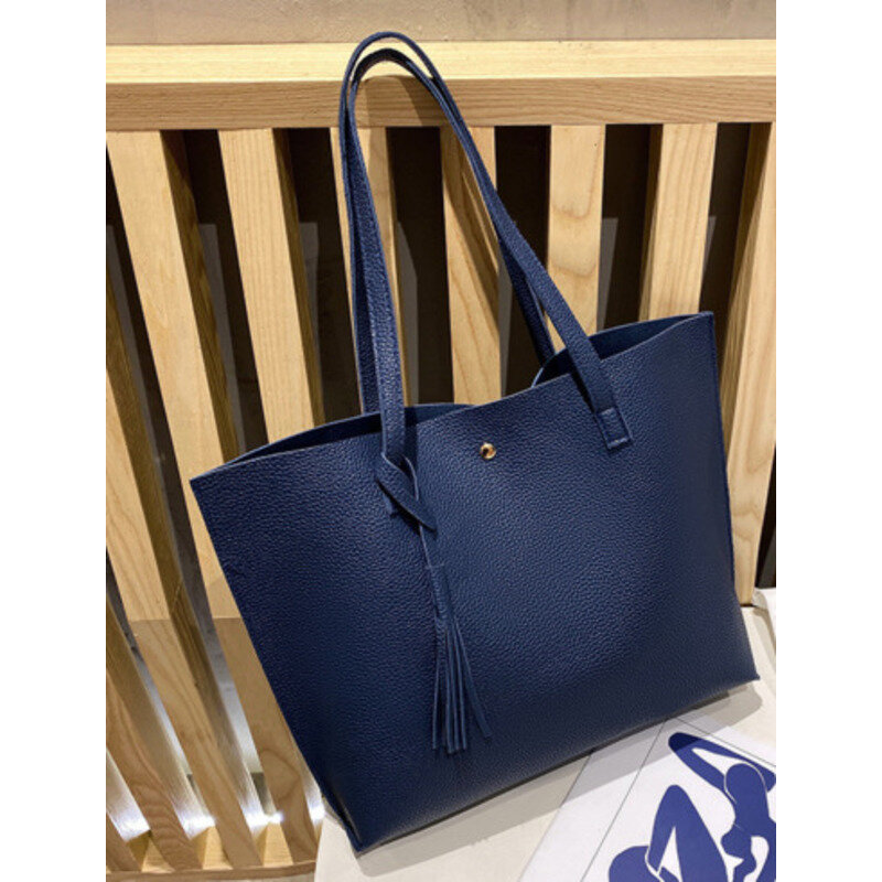 Tassel Bag Large One Shoulder Capacity Handbags For Women Casual High-Quality Multicolored Messenger Versatile Luxury Crossbody