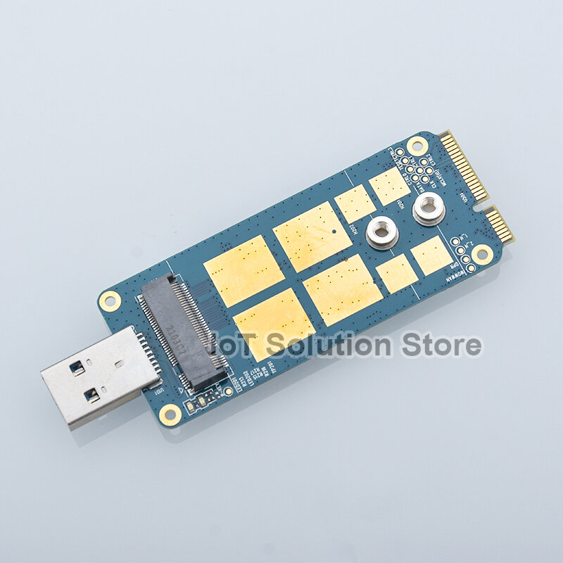 M.2 Switch to USB MiniPCIe Support 30x42 30x52 M2/NGFF/Mini PCIe Adapter