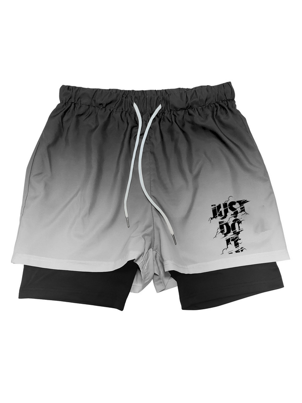 2024 Men's Fitness Training Shorts Summer Casual Fitness Large Size Quick-Drying Gym Running Shorts Outdoor Slim Shorts