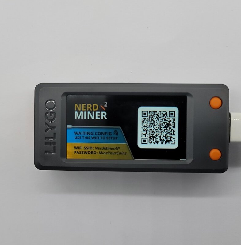 Nerd Miner V2 78K V1.6.3 BTC nerd Miner T Display S3 SOLO Miner เครื่องมือ V2 nerdminer