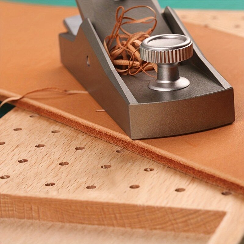 Mini cepillo de carpintería de aleación de aluminio, borde inferior, plano de recorte de madera, herramientas de carpintero DIY