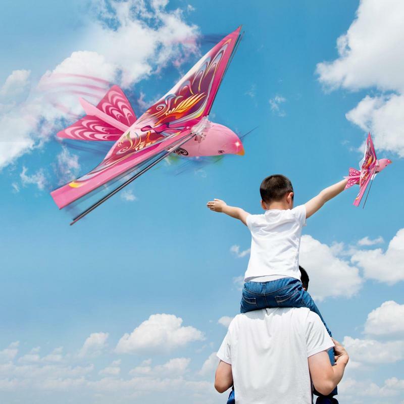 Mainan Burung Terbang Mainan Terbang Burung Listrik untuk Anak-anak Menarik Mulai Pesawat Mainan Remote Control untuk Anak-anak dan Dewasa