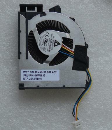 Ventilador de refrigeração do ventilador da cpu do portátil para lenovo e420 e520 e425 e525 (placa de vídeo discreta) KSB0405HB-AJ28 04w1834 60.4mh19. 002 5pin
