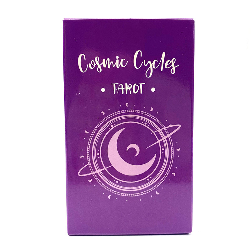 78pcs Cosmic Cycles Tarot 2nd Tarot Card Prophecy Divination Family Party Board Game Fate Card Fortune Telling Game