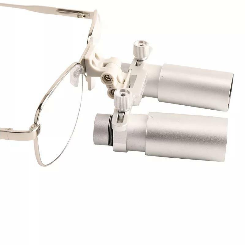 6x стоматологические лупы Серебряный 280-600 мм рабочее расстояние 60-70 мм поле зрения бинокулярная Лупа медицинское увеличительное стекло стоматология