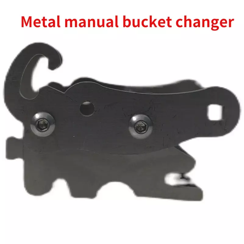 Manual de metal Balde Changer para Huina 350/550/560/580/592/593/594/Série Modificado Escavadoras