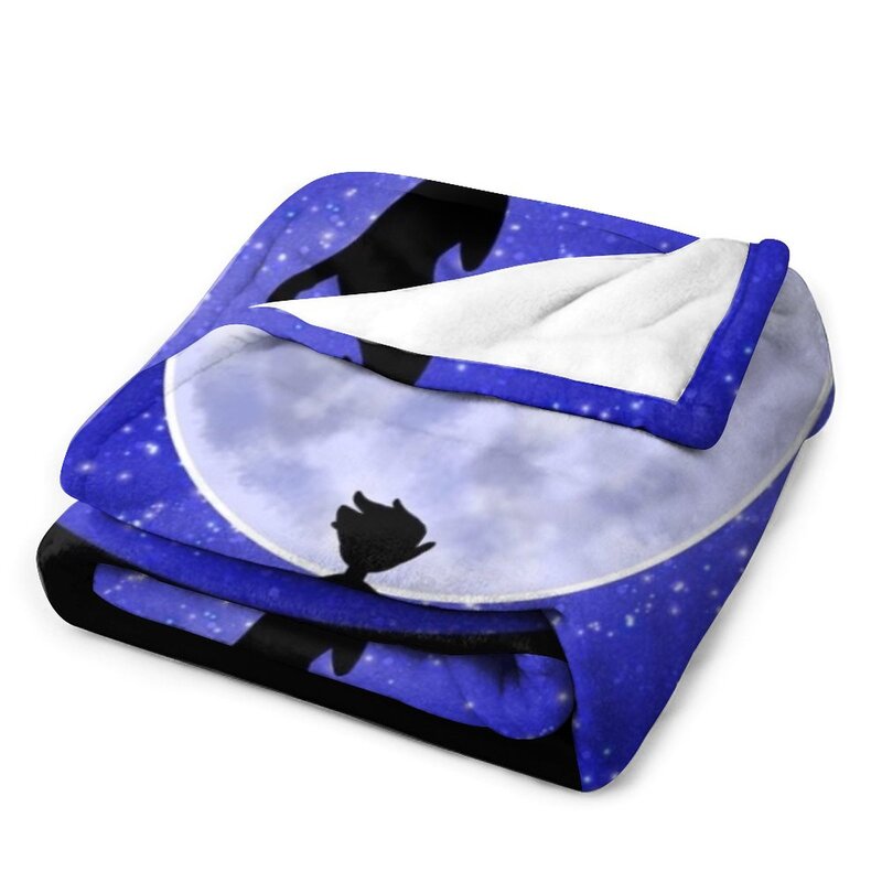 The Stargazing Ghost Throw Blanket Quilt Blanket Personalized Gift