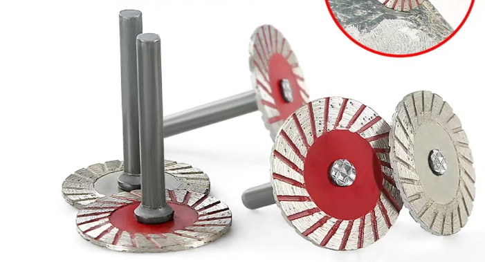 40mm Stone Carving Tool Sintered Diamond Corrugated Saw Blade Grinding Disc