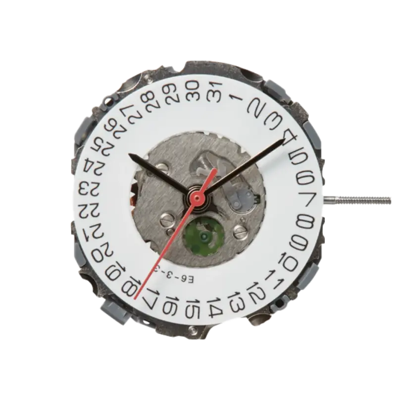 2 s60 Standard | Uhrwerke Miyota Uhrwerk cal.2s60, 3 Zeiger datelong Lebensdauer Batterie, Standard werk. Größe: 10 1/2 '''