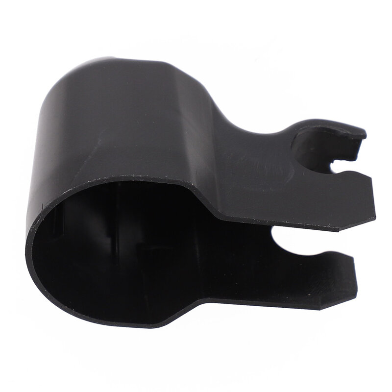 Coperchio coperchio del dado del tergicristallo ABS accessori per auto neri materiale di alta qualità coperchio del cappuccio del tergicristallo posteriore nuovo pratico e durevole 1 pz