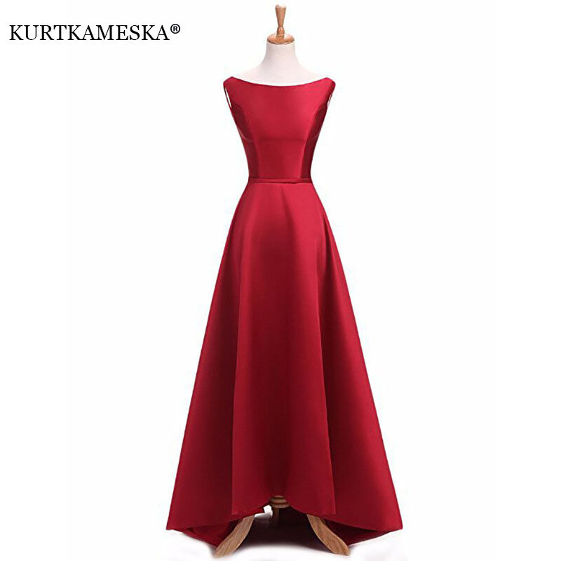 Satin Elegant Long Prom Evening Guest Summer Dresses For Women 2022 Sexy Host Wedding Bridesmaid Party Ball Gown Maxi vestidos