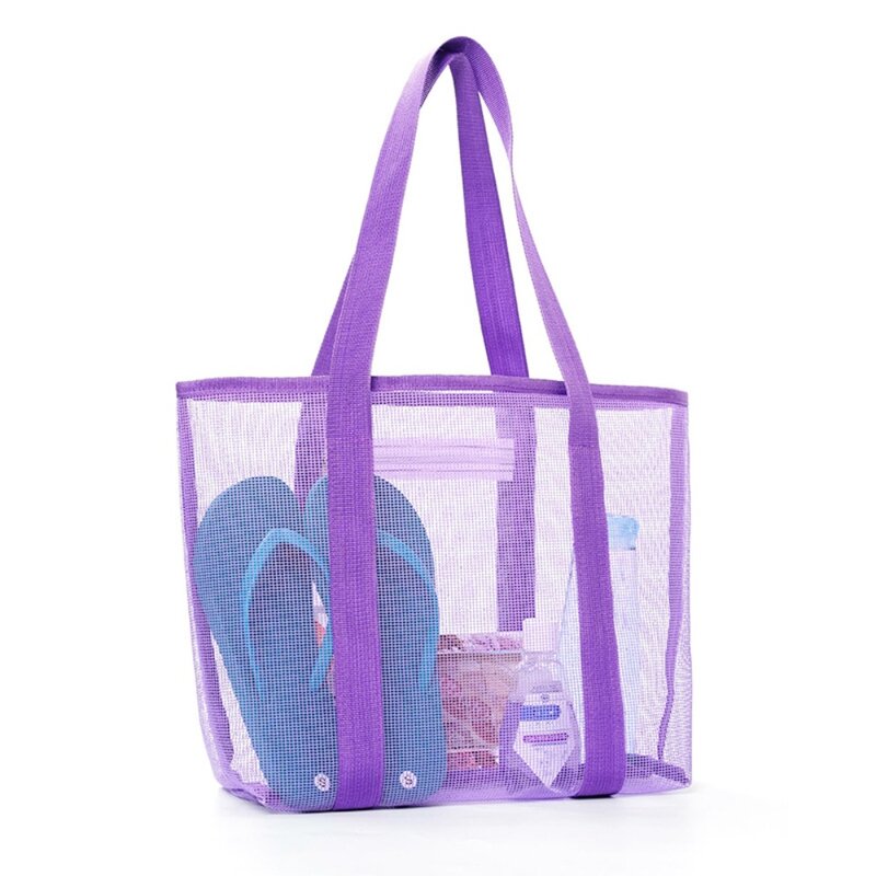 Mesh Wash Bag Mesh Wash Bag Hot Sale Portable Large Capacity Shoulder Bag Breathable Foldable Cosmetic Bag Outdoor