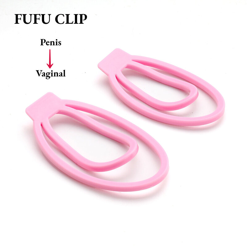 Dispositivo de entrenamiento de pene para hombre, juguete sexual ligero de plástico con Clip Fufu